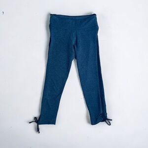 • Victoria’s Secret • Crop Pants With Mesh Panels & Cinch Ties